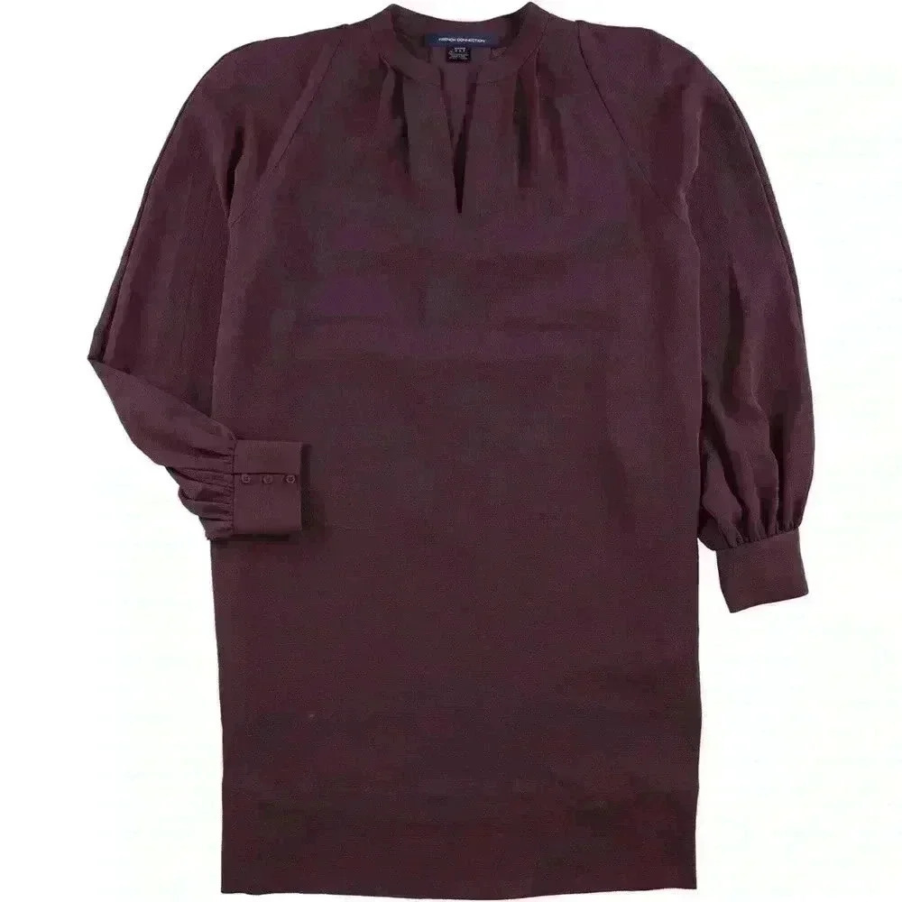 French Connection Mahi Crepe dress ft pockets